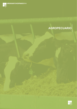 Agropecuario - Instituto Nacional de Estad&iacute;stica