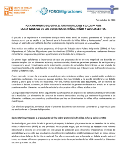 LA LEY GENERAL DE LOS DERECHOS DE NI&Ntilde;AS, NI&Ntilde;OS - GTPM