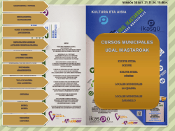 Listado de aceptados en cursos Culturales y Ocio - Guenes.info