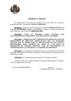Informacion sesion plenaria.pdf - Ayuntamiento de Tuineje