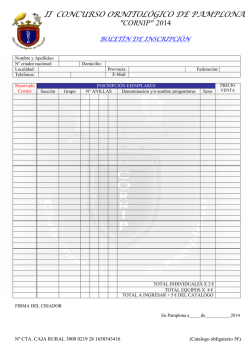 ii concurso ornitol&oacute;gico de pamplona cornip 2014 - Migbu