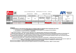 Vencimientos impositivos de octubre