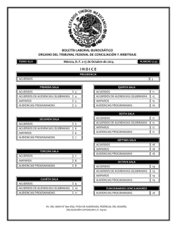 16 - Tribunal Federal de Conciliaci&oacute;n y Arbitraje
