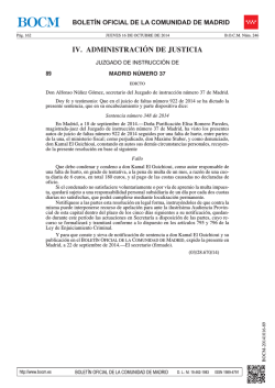 IV. ADMINISTRACI&Oacute;N DE JUSTICIA - Sede Electr&oacute;nica del Boletin