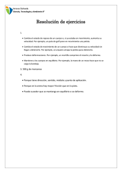 Resoluci&oacute;n de ejercicios - Innova Schools