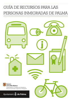 gu&iacute;a de recursos para las personas inmigradas de palma