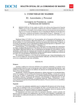 B) Autoridades y Personal - Sede Electr&oacute;nica del Boletin Oficial de