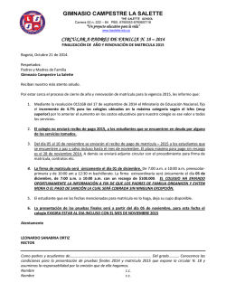 18 - Gimnasio Campestre La Salette