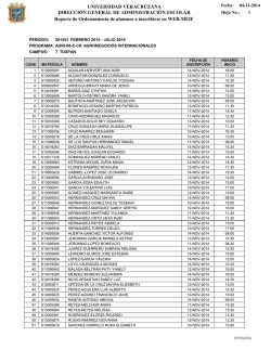 agronegocios internacionales - Universidad Veracruzana