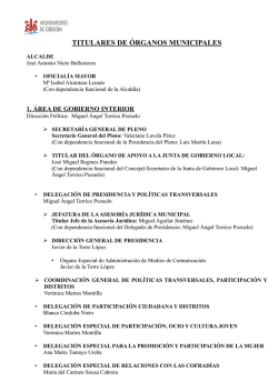 Acceder - Ayuntamiento de C&oacute;rdoba