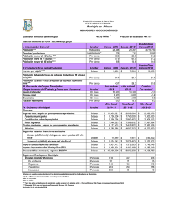 Municipio de A&ntilde;asco I. Informaci&oacute;n General Unidad Censo 2000