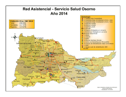 Red Asistencial - Servicio Salud Osorno A&ntilde;o 2014