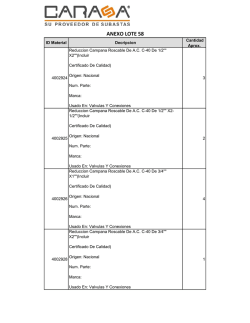 ANEXO LOTE 58 - Carasa