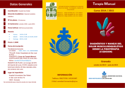 Tr&iacute;ptico - San Juan de Dios, Granada