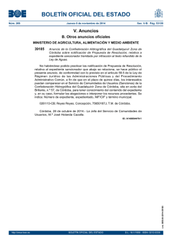 PDF del anuncio - BOE.es