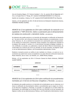 DOE 2011 - N&ordm; 238.qxd - Diario Oficial de Extremadura