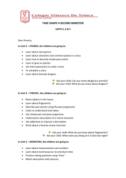 TAKE SHAPE 4 SECOND BIMESTER - Colegio Vilaseca de Toluca