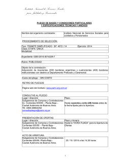 Instituto Nacional de Servicios Sociales para Jubilados y - Pami