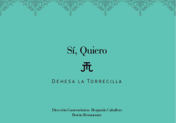 Elabora tu men&uacute; Bodega