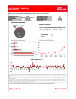 SUPERFONDO U$S PLUS - Santander Rio