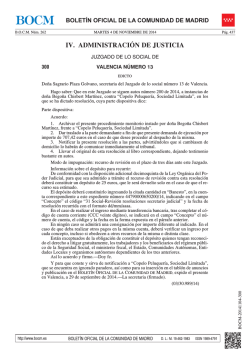 IV. ADMINISTRACI&Oacute;N DE JUSTICIA - Sede Electr&oacute;nica del Boletin