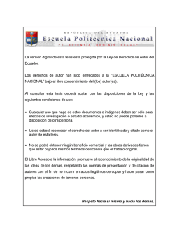 La versi&oacute;n digital de esta tesis est&aacute; protegida por la Ley de