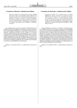 Conselleria dHisenda i Administraci&oacute; P&uacute;blica Conseller&iacute;a de