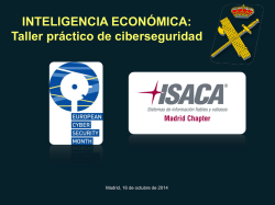 Presentaci&oacute;n de PowerPoint - Isaca