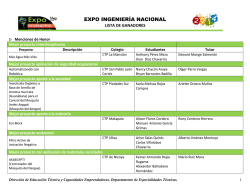 Boleta de Inscripci&oacute;n para participar como Juez de la