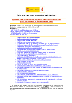 Gu&iacute;a de ayuda para presentaci&oacute;n de solicitudes - Aprende a lo largo