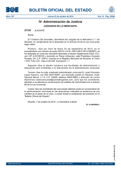 PDF (BOE-B-2014-37107 - 1 p&aacute;g. - 154 KB ) - BOE.es