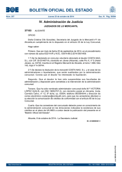 PDF (BOE-B-2014-37103 - 1 p&aacute;g. - 155 KB ) - BOE.es
