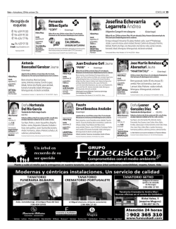 Josefina Echevarria Legarreta Andrea - Deia
