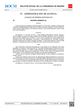 IV. ADMINISTRACI&Oacute;N DE JUSTICIA - Sede Electr&oacute;nica del Boletin