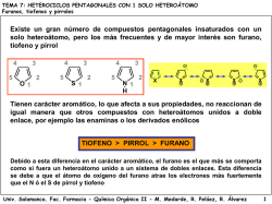Tema 7.- Heterociclos pentagonales con un s&oacute;lo - OCW Usal