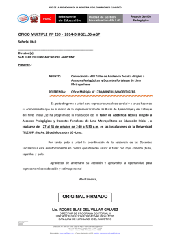 (*) Descargar oficio m&uacute;ltiple 259 - Ugel 05