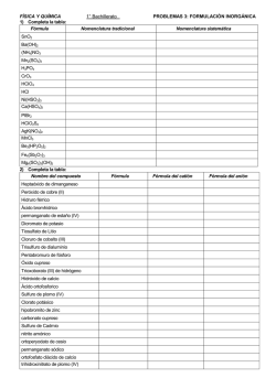 F&Iacute;SICA Y QU&Iacute;MICA 1&deg; Bachillerato PROBLEMAS 3 - ies pe&ntilde;as negras