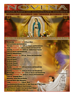 Sacred Heart Chapel - E-churchbulletins.com