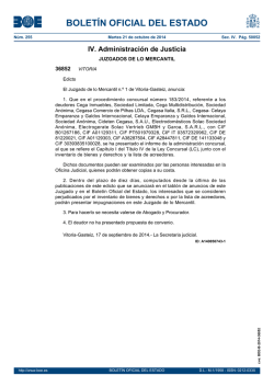 PDF del anuncio - BOE.es