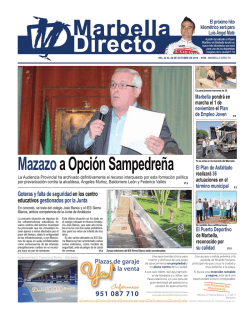 Mazazo a Opci&oacute;n Sampedre&ntilde;a - Marbella Directo