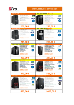 equipos pc octubre