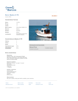 Barco: Myabca 41 FB - Cosas De Barcos