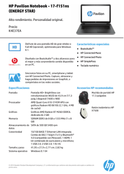 HP fact tag A6 - Hewlett Packard