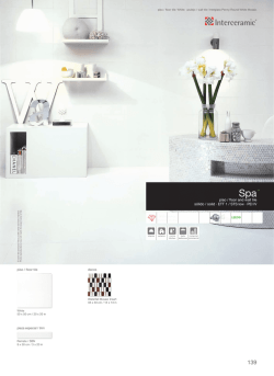 hoja de cat&aacute;logo - Interceramic