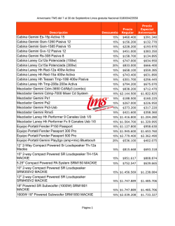 Cabinas, Mezcladores