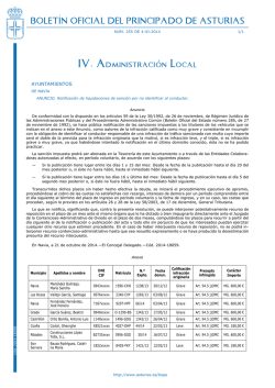 Bolet&iacute;n Oficial del Principado de Asturias