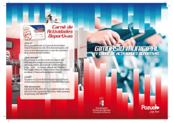 gimnasio municipal 2014-2015 - Ayuntamiento de Pozuelo de