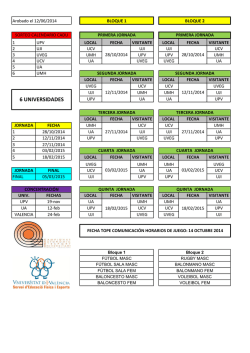 calendario cadu 2014-2015