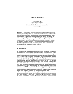 La Web sem&aacute;ntica - JeuAzarru.com