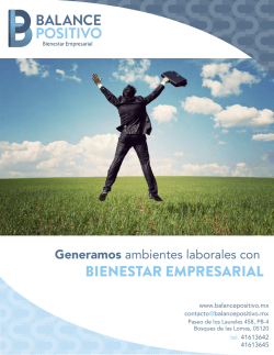Descargar e-brochure - Balance Positivo